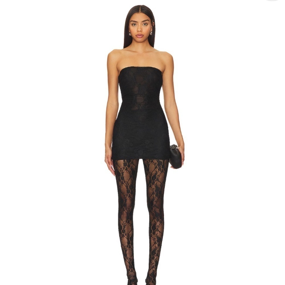 NWT Somebodee The Bruna Dress in Black